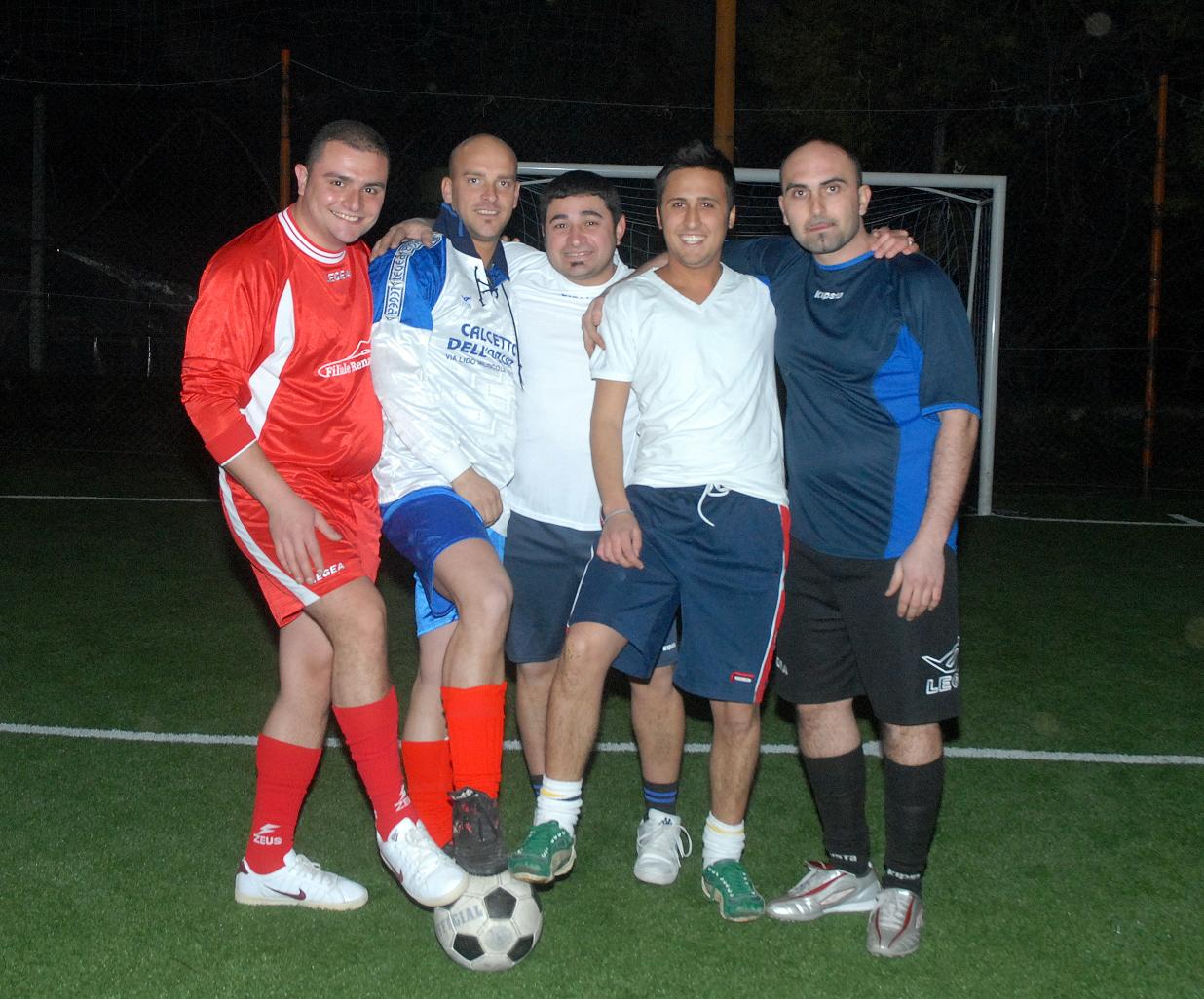 GAETANO, MARIANO, GENNARO F., GIGI, PASQUALE
